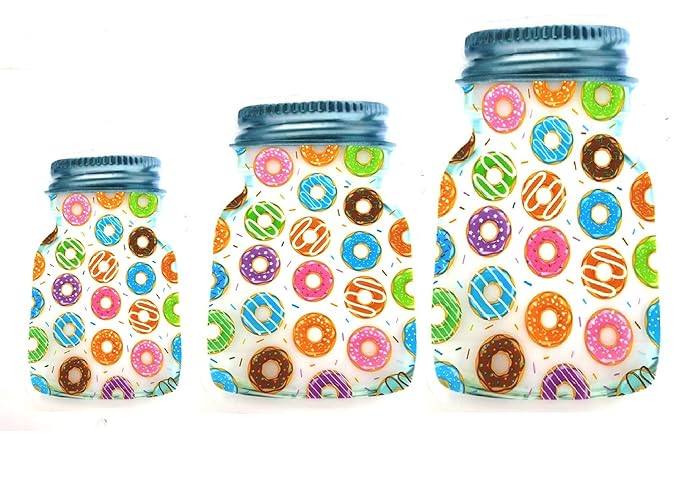 Jar Bottle Bags, Food Storage Bags (3 Pcs)