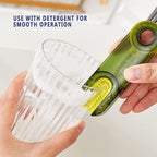 Multifunctional Cleaning Brush | Tiny Bottle Cup Lid Brush Straw Cleaner Tools | Multi-Functional Crevice Cleaning Brush | Home Kitchen Cleaning Tools