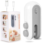 Mini Bag Sealer Machine (2-in-1) – USB Rechargeable Heat Sealer for Food Storage & Snack Bags