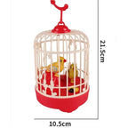 Lovely Talking Bird Cage for Kids with Light, Music & Voice