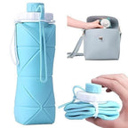Foldable Silicone Water Bottle – Leak Proof