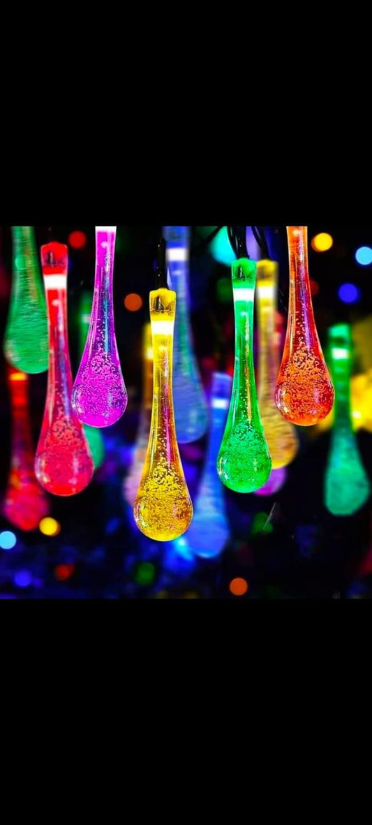 Rain Drop Fairy Lights