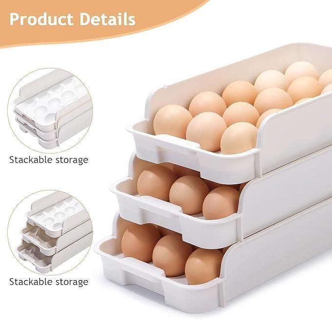 EggNest Stackable Egg Tray (Set of 3)