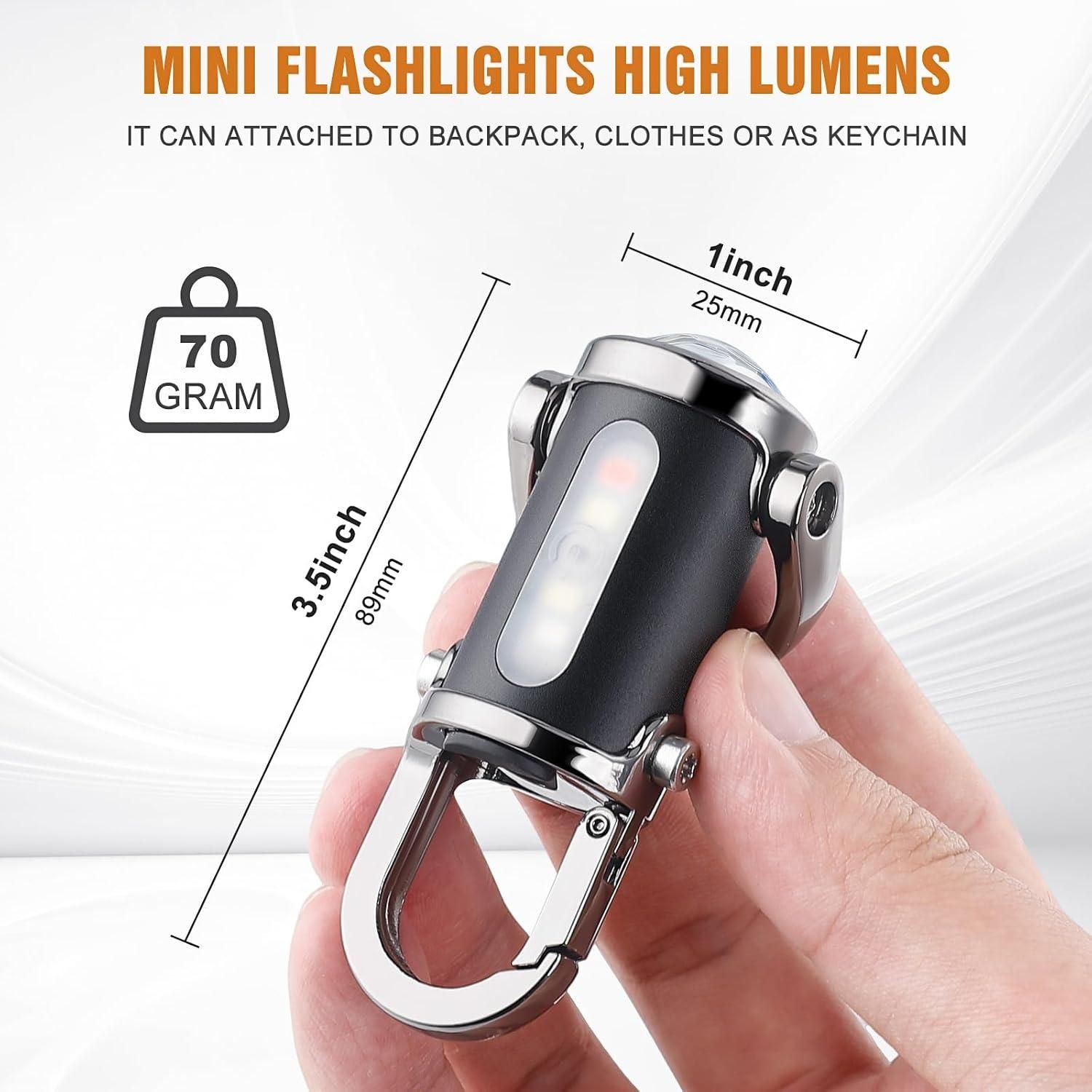 Rechargeable Keychain Flashlights