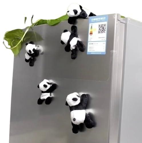 Cute Panda Fridge Magnets (Pack of 4)