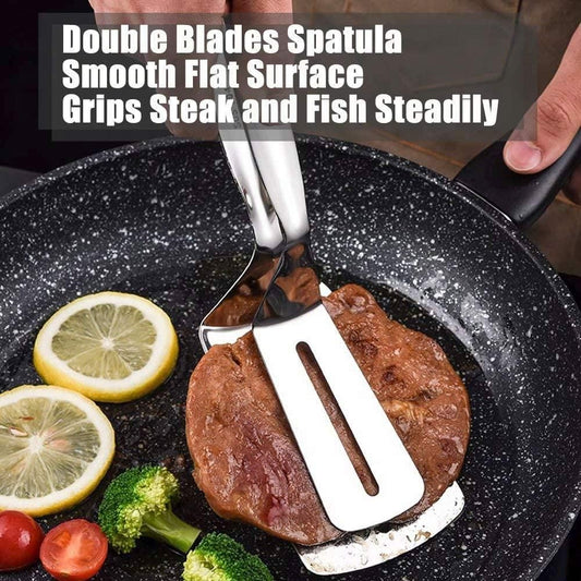 Double Clip Kitchen Tong