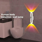 Up & Down Lit Hill Shape Sensor LED Wall Lights