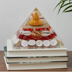 Crystal Wealth Gomati Chakra Shree Yantra Pyramid