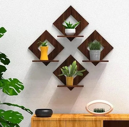 Wooden Wall Hanger for Home Décor – Decorative Key Holder & Wall Hook Stand (Eco-Friendly & Durable)