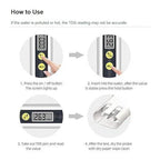 Digital Water TDS Meter Tester – Check Drinking Water Purity Instantly | Portable Water Quality Tester
