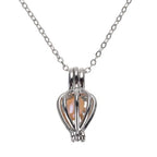 Ocean’s Hidden Heart - Pearl Gift with Pendant